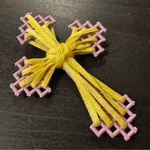 🎁 Free with Purchase ~ Woven Cross Decor / Crucifix / Bookmark
